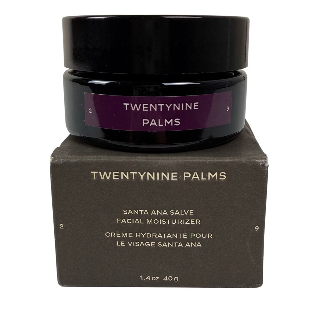 Twentynine Palms Santa Ana Salve Facial Moisturizer 1.4oz 40g New In‎ Box